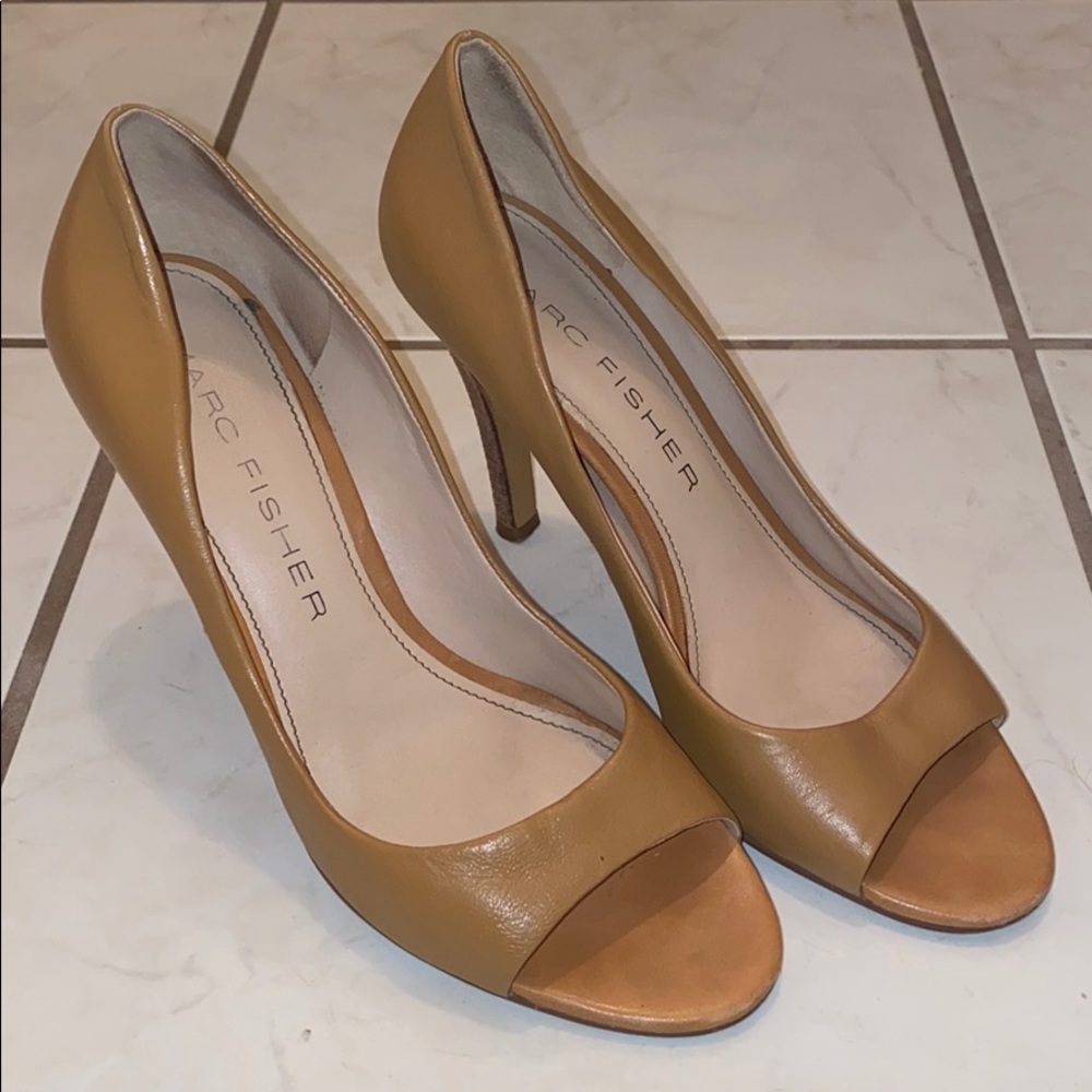Open toe heels